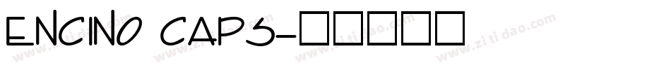 Encino Caps字体转换